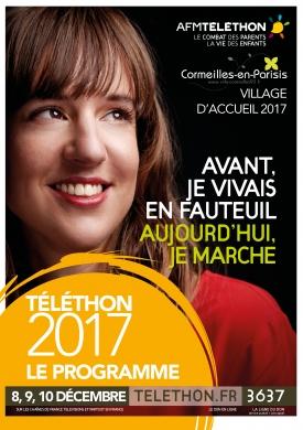 AFM-Téléthon, Cormeilles-en-Parisis Village Téléthon 2017 programme