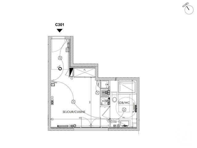 Appartement F1 à vendre - 1 pièce - 25.53 m2 - CORMEILLES EN PARISIS - 95 - ILE-DE-FRANCE - Century 21 Agence Du Parisis