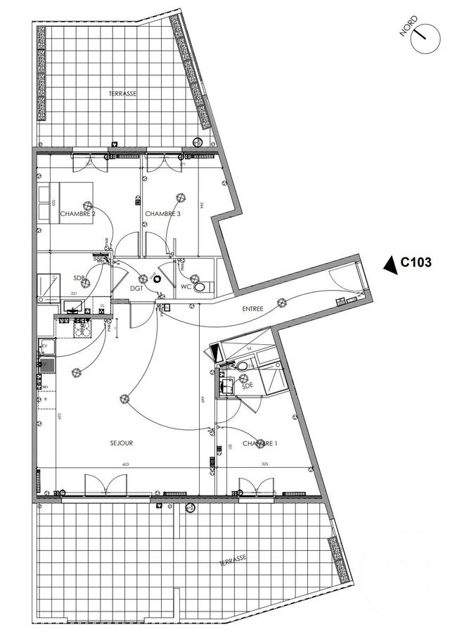 Appartement F4 à vendre - 4 pièces - 88.4 m2 - CORMEILLES EN PARISIS - 95 - ILE-DE-FRANCE - Century 21 Agence Du Parisis