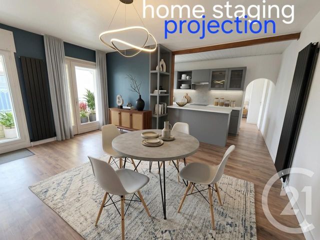 Appartement F3 bis à vendre - 4 pièces - 91.63 m2 - LA FRETTE SUR SEINE - 95 - ILE-DE-FRANCE - Century 21 Agence Du Parisis